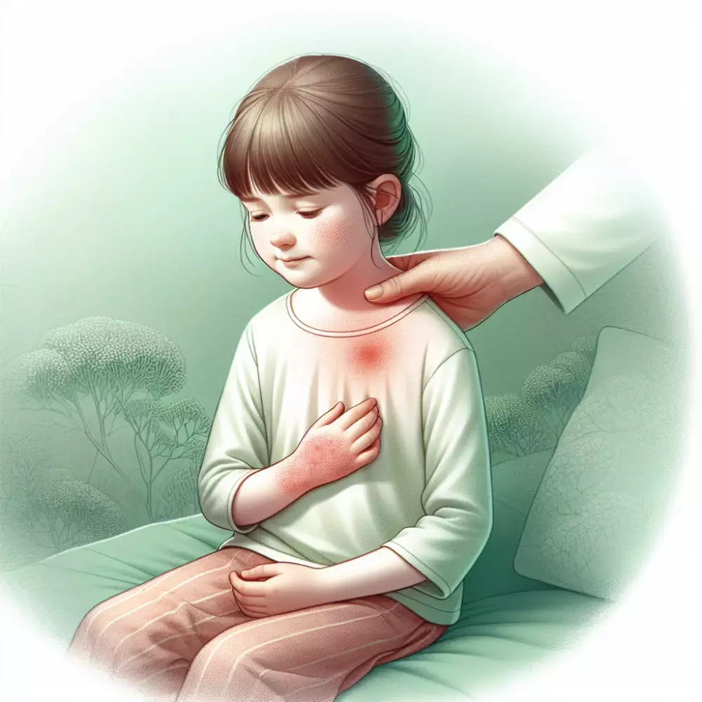 Vyrážka Na Hrudi U Dětí