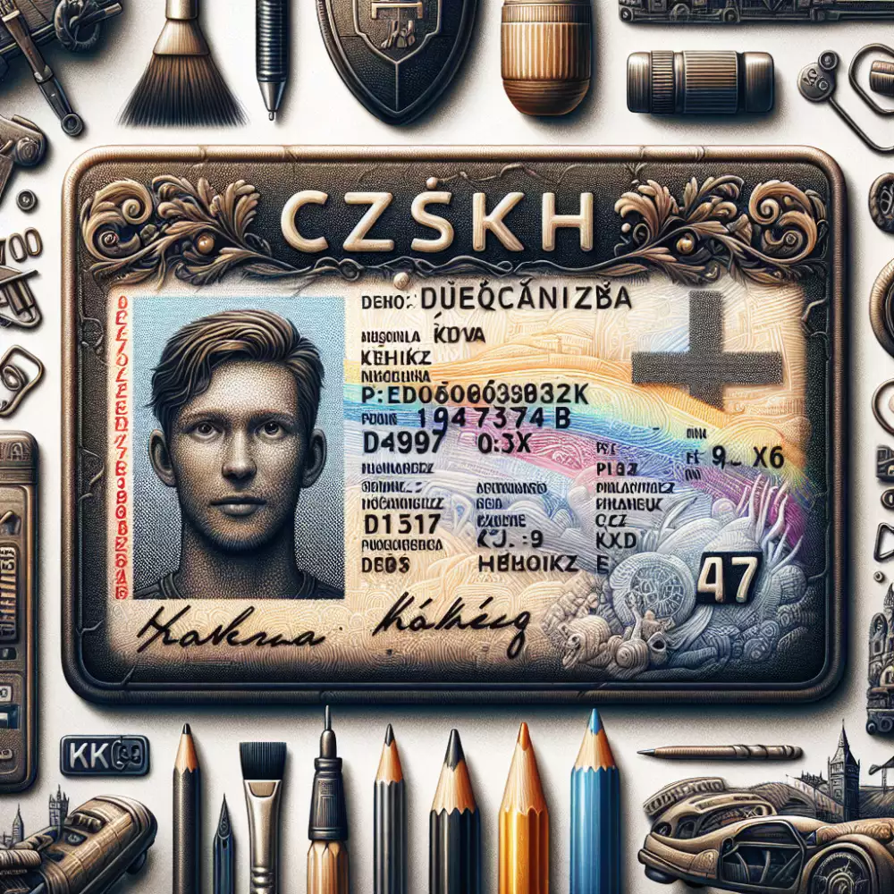 Czech Driving License